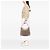 Borsa a tracolla Gucci Bree in tela GG beige - vista 5