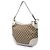 Gucci Charlotte Hobo in tela GG beige - vista 2