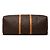 Louis Vuitton Brown Monogram Keepall 60 Marrom - vista 3