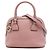 Borsa Dome Gucci Mini in vitello rosa con ciondolo GG