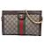 Gucci Beige Small GG Supreme Web Ophidia Chain Crossbody