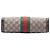 Gucci Beige Small GG Supreme Web Ophidia Chain Crossbody - vista 3