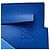 Borsa a tracolla LOEWE Anagram T Pouch in pelle blu - vista 5
