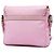 Borsa Messenger Gucci Kids rosa con stampa GG e Web - vista 2