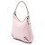 Borsa a tracolla Gucci Abbey D Ring in tela GG rosa - vista 2