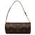 Louis Vuitton Brown Monogram Papillon Pochette Marrom