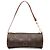 Louis Vuitton Brown Monogram Papillon Pochette Marrone