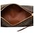 Louis Vuitton Brown Monogram Papillon Pochette Marrone - vista 4