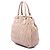 Borsa tote convertibile Miu Miu in nappa matelassé beige - vista 2