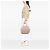 Borsa tote convertibile Miu Miu in nappa matelassé beige - vista 6