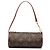 Louis Vuitton Brown Monogram Papillon Pochette Marrone