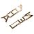 Orecchini a lobo Chanel Gold Gold Plated CHA NEL D'oro - vista 2