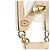 Orecchini a lobo Chanel Gold Gold Plated CHA NEL D'oro - vista 3