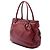 Borsa Tote Gucci Red Guccissima Sukey Rosso Bordò - vista 2