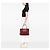 Borsa Tote Gucci Red Guccissima Sukey Rosso Bordò - vista 6