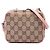 Borsa a tracolla Gucci in canvas GG beige