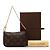 Louis Vuitton Brown Monogram Mini Pochette Accessoires Marrom - vista 7