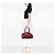 Borsa Gucci Red Guccissima Sukey Satchel Rosso Bordò - vista 5