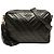 Chanel Black CC Chevron Lambskin Tassel Crossbody Nero