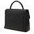Chanel Black Jumbo Quilted Caviar Kelly Flap Nero - vista 2