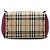 Borsa tote Burberry Beige Small Haymarket Check in nylon e vitello Canterbury - vista 3