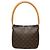 Louis Vuitton Brown Monogram Looping MM Marron