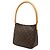 Louis Vuitton Brown Monogram Looping MM Marron - vue 2