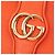 Gucci Aphrodite Crossbody aus Kalbsleder Orange Medium - Ansicht 5