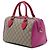 Borsa Satchel Gucci Beige Small GG Supreme - vista 2