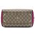 Borsa Satchel Gucci Beige Small GG Supreme - vista 3
