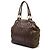 Tote Prada em Nappa Gaufre e Tessuto Castanho Marrom Castanho escuro - vista 2