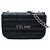 Céline Borsa a tracolla Celine Monochrome in pelle di capra matelassé nera con catena Nero