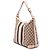 Bolsa de Ombro Gucci Medium GG Canvas Web Bege - vista 2