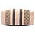 Bolsa de Ombro Gucci Medium GG Canvas Web Bege - vista 3