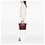 Tote Gucci Marrakech in pelle di vitello rossa Rosso Bordò - vista 5