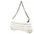 Borsa Gucci White Small Quilted Calfskin Horsebit Chain Satchel Bianco - vista 2