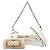 Borsa Gucci White Small Quilted Calfskin Horsebit Chain Satchel Bianco - vista 7