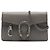 Bolsa Tiracolo Dionysus Mini em Pele de Bezerro Cinza Gucci Marrom