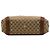 Borsa a tracolla Gucci Bella in tela GG beige Medium - vista 3