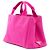 Tote Prada Small Canvas Canapa Logo Rosa - vista 2