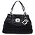 Autre Marque Borsa Dior Black Nylon Cannage Charming Lock Nero