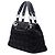 Autre Marque Borsa Dior Black Nylon Cannage Charming Lock Nero - vista 2