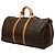 Louis Vuitton Brown Monogram Keepall Bandouliere 60 Marrone - vista 2