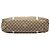 Borsa Tote Gucci Beige Large GG Canvas Twins - vista 3