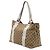 Gucci Beige Medium GG Canvas Bamboo Libeccio Tote - Ansicht 2