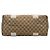 Gucci Beige Medium GG Canvas Bamboo Libeccio Tote - Ansicht 3