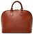 Louis Vuitton Brown Epi Alma PM Castaño