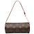Louis Vuitton Brown Monogram Papillon Pochette Braun