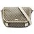 Bolsa Tiracolo Gucci Beige GG Supreme Bege