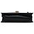 Borsa Satchel Gucci Sylvie Small in pelle di vitello nera con Web Nero - vista 3